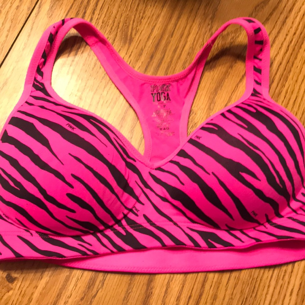 Pink Victoria secret pink athletic bra size S